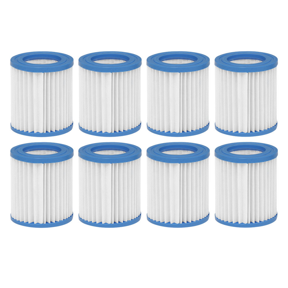 Dellonda DL117  Swimming Pool Filter Cartridge - Pack of 8
