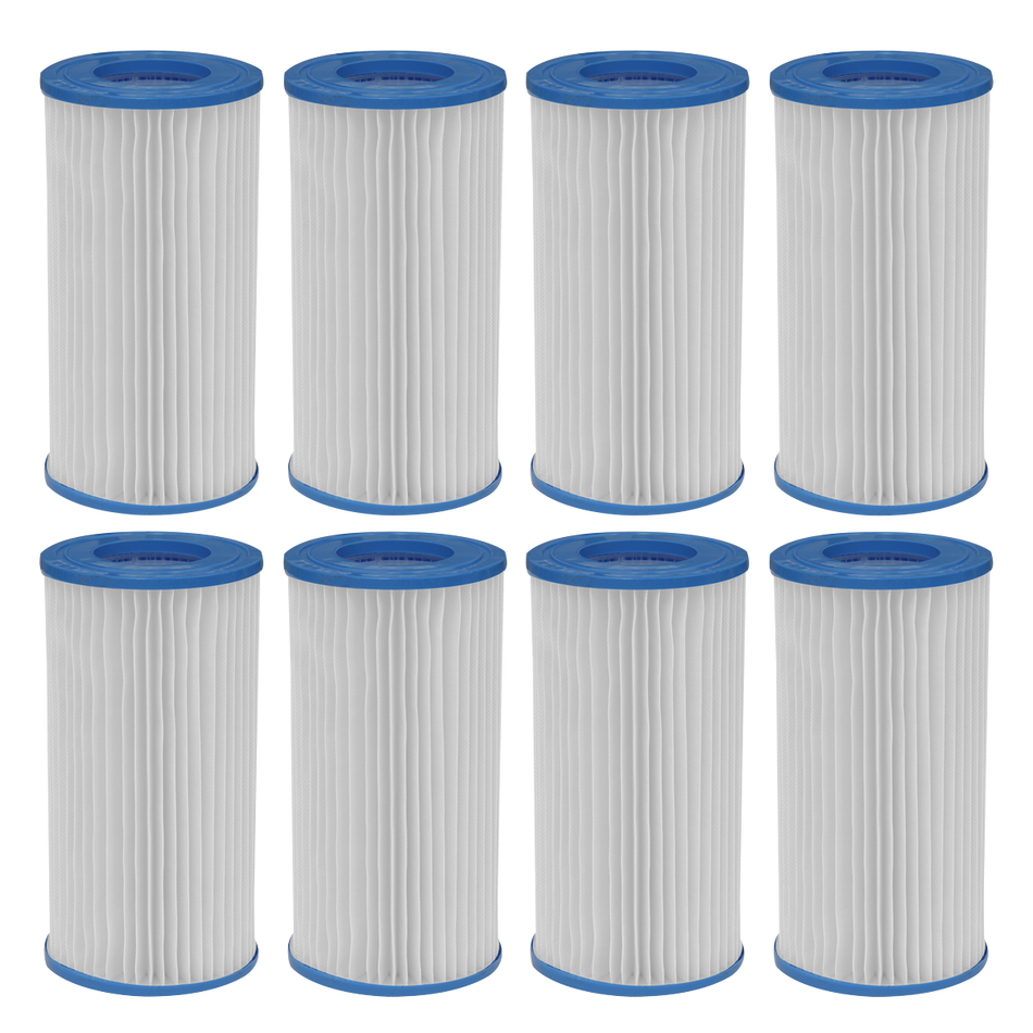 Dellonda DL119  Swimming Pool Filter Cartridge - Pack of 8