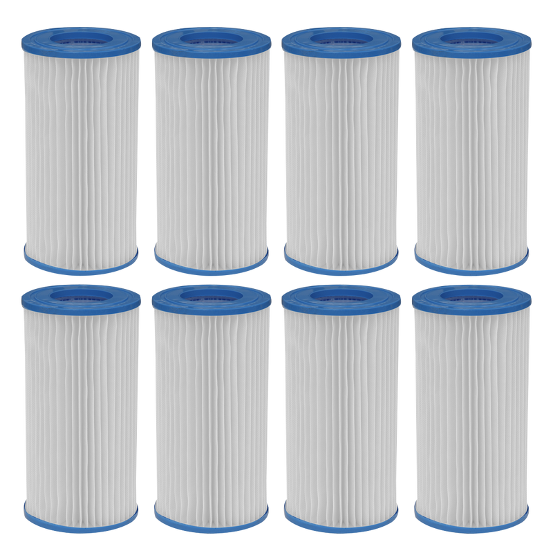 Sealey DL119 Dellonda Swimming Pool Filter Cartridge - Pack of 8