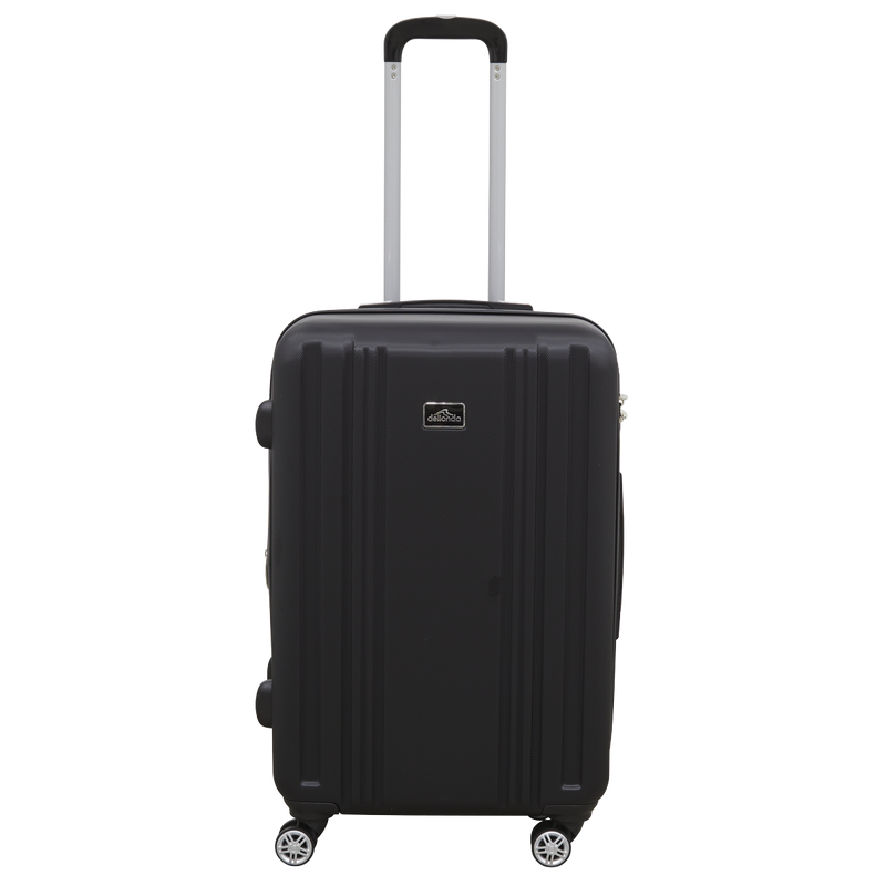Sealey DL11 Dellonda Lightweight ABS Luggage Set with TSA Lock - Black