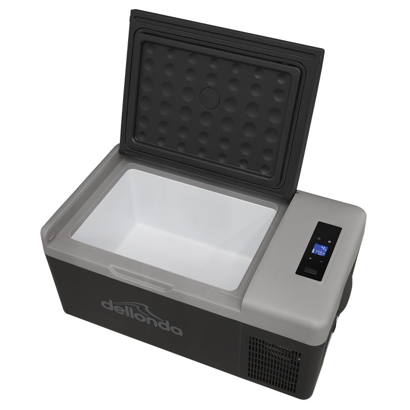 Dellonda DL12  Portable Fridge Freezer/Cool Box with LED Display 15L