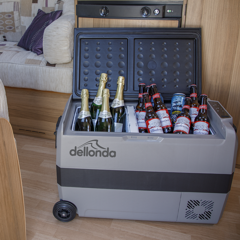Sealey DL14 Dellonda Portable Fridge Freezer/Cool Box with LED Display 50L