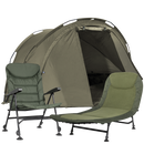 Dellonda DL143  Two-Person Bivvy Tent, Reclining Chair & Bedchair Set