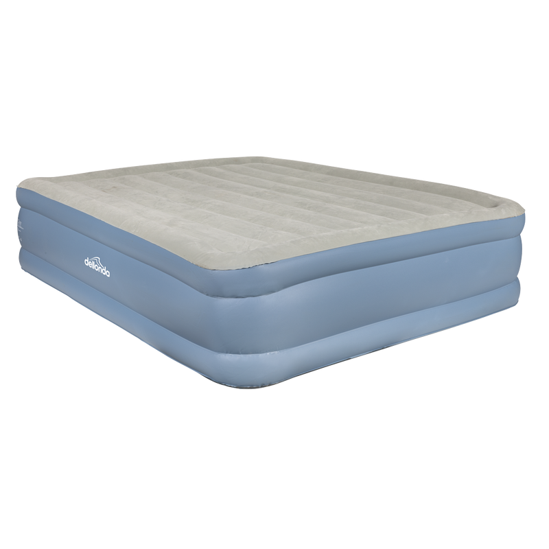 Sealey DL147 Dellonda Raised Air Bed with Built-in Electric Pump & Storage Bag - Queen