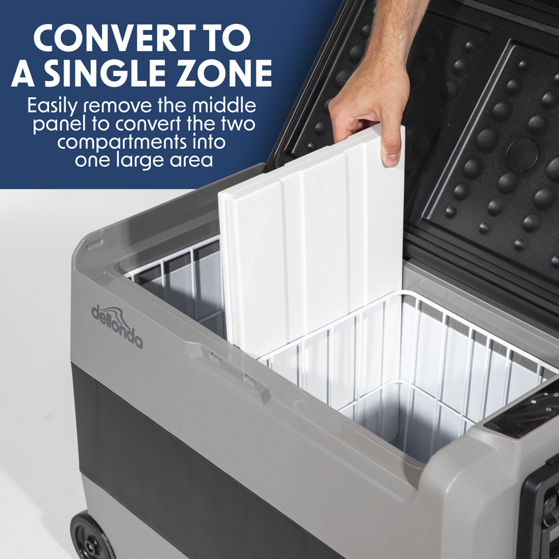 Dellonda DL15  Portable Fridge Freezer/Cool Box with LED Display 60L