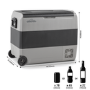 Dellonda DL15  Portable Fridge Freezer/Cool Box with LED Display 60L