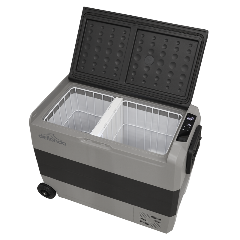 Dellonda DL15  Portable Fridge Freezer/Cool Box with LED Display 60L