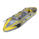 Dellonda DL155  Inflatable 2-Person Kayak/Canoe Set with Pump, Carry Bag & 2 Oars - Blue/Yellow/White