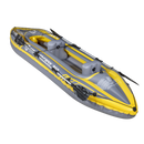 Dellonda DL155  Inflatable 2-Person Kayak/Canoe Set with Pump, Carry Bag & 2 Oars - Blue/Yellow/White