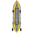 Dellonda DL155  Inflatable 2-Person Kayak/Canoe Set with Pump, Carry Bag & 2 Oars - Blue/Yellow/White