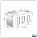 SEALEY DL169 Dellonda Battery for Portable Fridges 11.1V