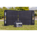 SEALEY DL178 Dellonda Portable Power Station 300W & ETFE Foldable Solar Panel 110W