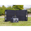 SEALEY DL179 Dellonda Portable Power Station 600W & ETFE Foldable Solar Panel 110W