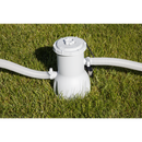 Dellonda DL18  Paddling/Swimming Pool & Pump 15ft - Gray Rattan Effect