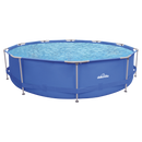 Dellonda DL20  Steel Frame Round Swimming Pool & Filter Pump 12ft - Blue