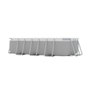 Dellonda DL21  Deluxe Steel Frame Swimming Pool with Filter Pump 13ft