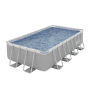 Dellonda DL22  Deluxe Steel Frame Swimming Pool with Filter Pump 18ft