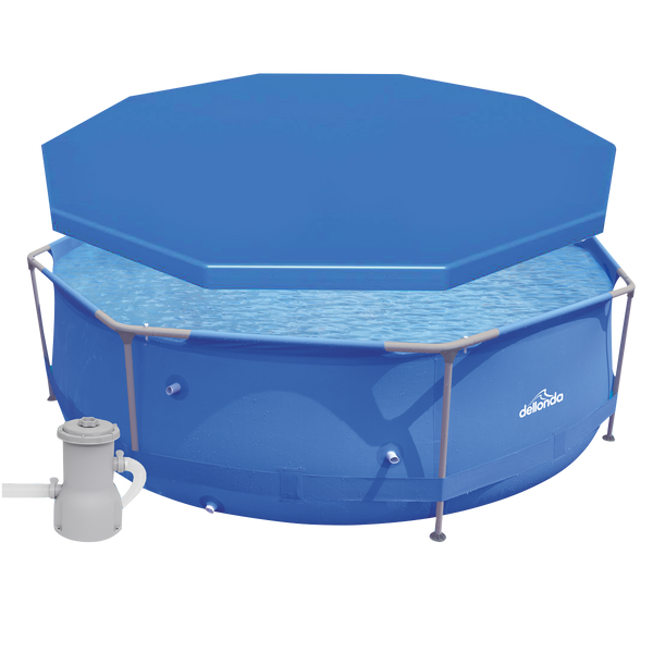 Dellonda DL40  Swimming Pool Top Cover with Rope Ties for DL19