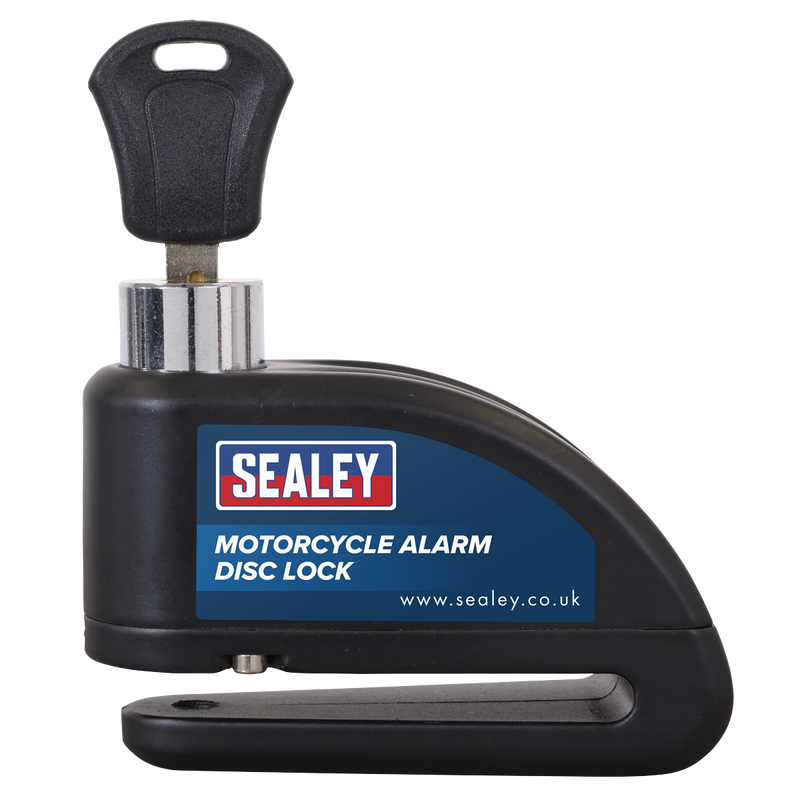 Sealey DL5052 Motorcycle Alarm Disc Lock - Pair