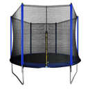 Dellonda DL68  Heavy-Duty Outdoor Trampoline with Safety Enclosure Net 10ft