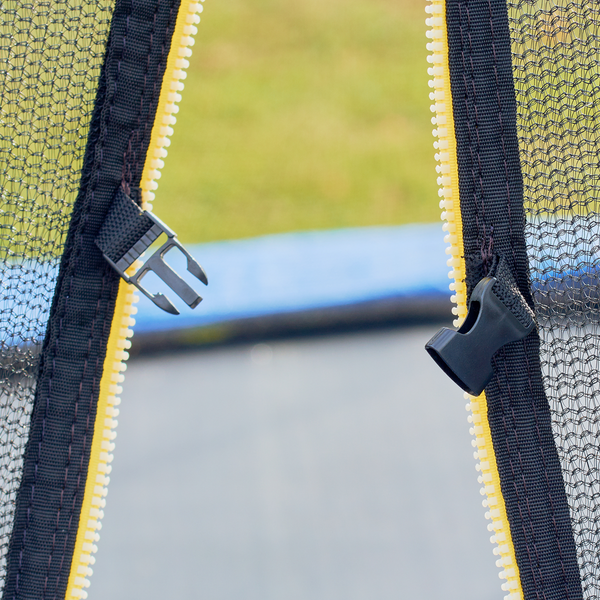 Dellonda DL69  Heavy-Duty Outdoor Trampoline with Safety Enclosure Net 12ft