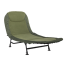 Dellonda DL77  Adjustable Bedchair with Fleece Mattress & Pillow