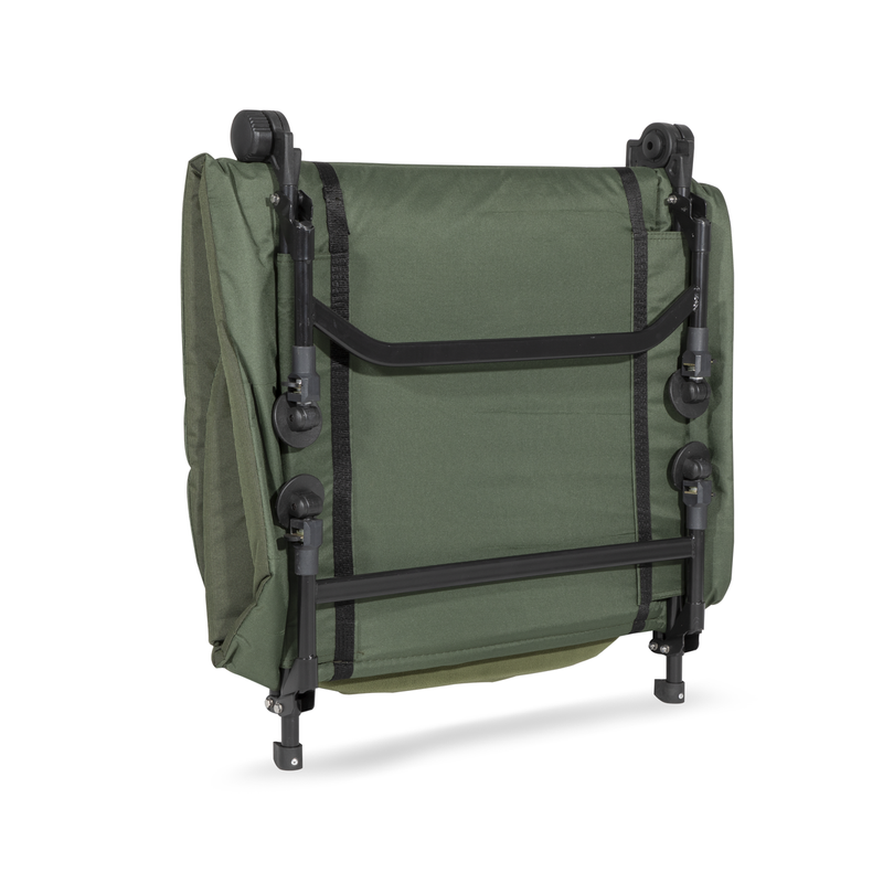 Sealey DL78 Dellonda Adjustable Bedchair with Fleece Mattress & Pillow