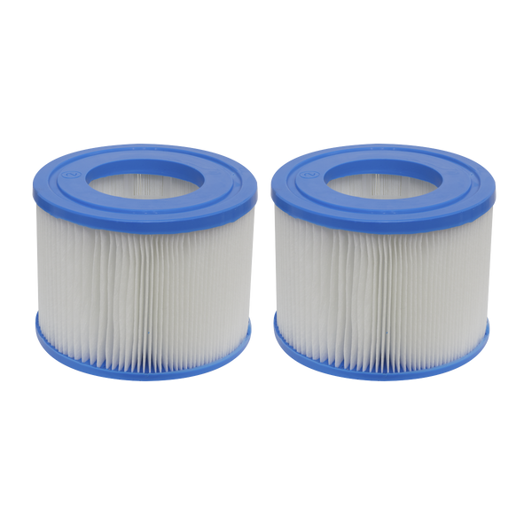 Sealey DL79 Dellonda Hot Tub/Spa Filter Cartridge - Pack of 2