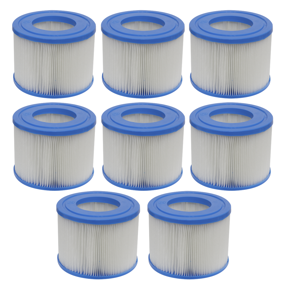 Dellonda DL81  Hot Tub/Spa Filter Cartridge - Pack of 8