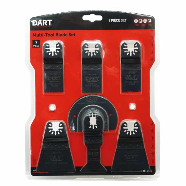 DART DMT7MK  7pc Multi-Tool Blade Set