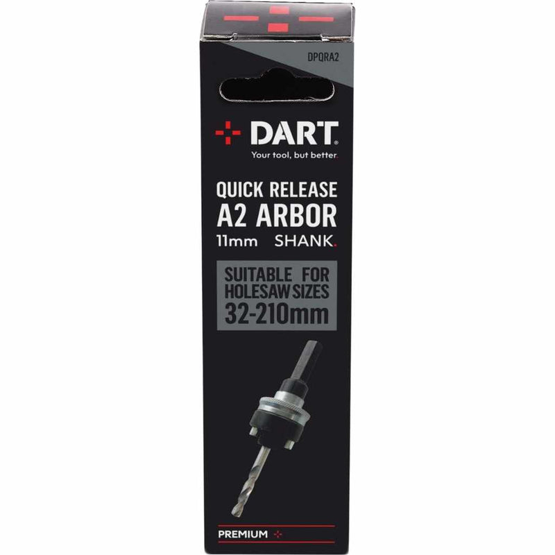 DART DPQRA2  Premium Quick Release A2 Arbor