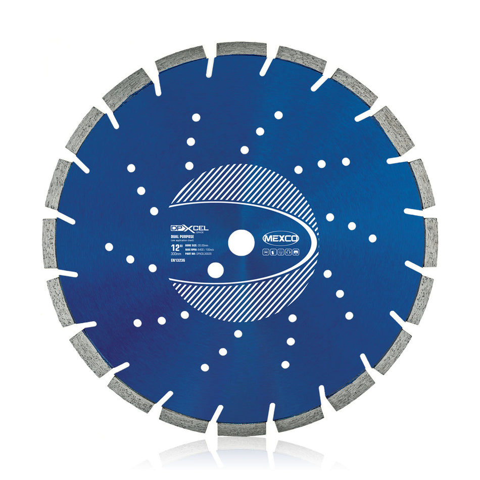 Mexco DPXCEL30020 300MM DUAL PURPOSE ABRASIVE XCEL GRADE