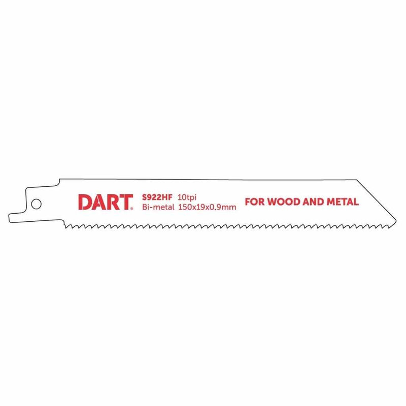 DART DRB71  S922HF Metal Cutting Reciprocating Blade Pk 5