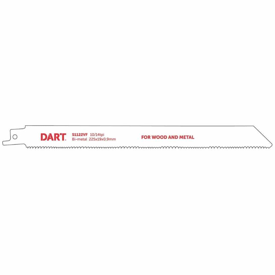 DART DRB72  S1122VF Wood & Metal Cutting Recip Blade Pk5