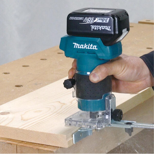 Makita DRT52Z 18V LXT 6.35mm (¼”) Brushless Laminate Trimmer, Bare Unit