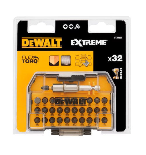 DeWalt DT70560T-QZ FLEXTORQ Screwdriving Set 32pc Set