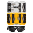 DeWalt DT70703-QZ Screwdriving Set & Safety Glasses (47 pc)