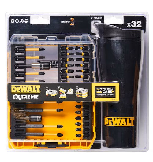 DeWalt DT70736TM-QZ FLEXTORQ Set + Drinking Mug (32 pc)