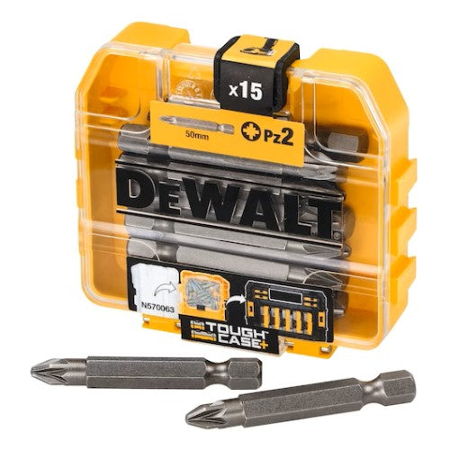 DeWalt DT7912-QZ 15pc PZ2 50mm Screw Driving Set