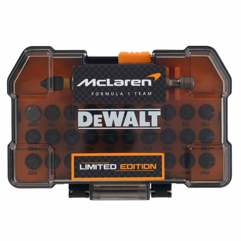 DeWalt DT70901T-QZ x McLaren F1 Team FLEXTORQ Screwdriver Bit Set (32 Pieces)