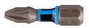 Makita E-03171 Torsion screw bit Impact Premier, PZ2, 25 mm, 1/4", 2 pcs