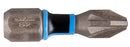 Makita E-03171 Torsion screw bit Impact Premier, PZ2, 25 mm, 1/4", 2 pcs