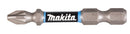 Makita E-03305 Torsion screw bit Impact Premier, PZ2, 50 mm, 1/4", 2 pcs