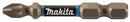 Makita E-03383 Torsion screw bit set Impact Premier, PZ2, 50 mm, 1/4", 10 pcs