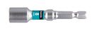 Makita E-03464 Torsion Mag nutsetter Impact Premier, Hex 8 x 65 mm, 1/4"