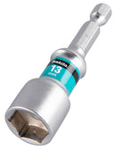 Makita E-03486 Torsion Mag nutsetter Impact Premier, Hex 13 x 65 mm, 1/4"