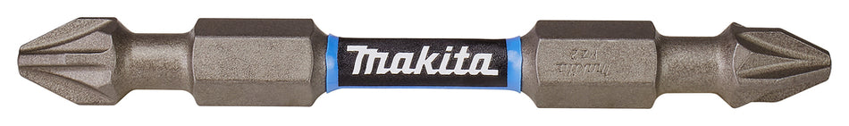 Makita E-06292 Torsion screw bit Impact Premier, PZ2 - PZ2, 65 mm, Double-end, 1/4", 2 pcs