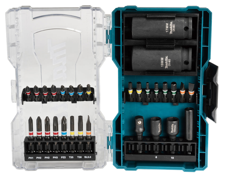Makita E-07060 Screw & Socket Bit Set 30 Pcs