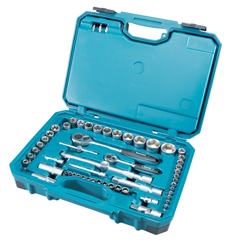 Makita E-10883 Spanner and Socketry Hand tool set, 221 pcs