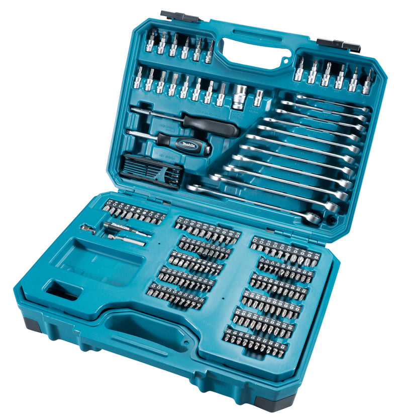 Makita E-10883 Spanner and Socketry Hand tool set, 221 pcs